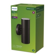 Philips 8720169266575 Outdoor Kylis venkovní nástěnné svítidlo 2xGU10 IP44 černá