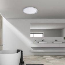 RABALUX 3358 Lambert LED stropní svítidlo 280mm 15W/1500lm 4000K IP44 stříbrné