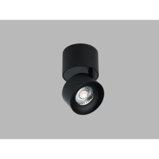 LED2 11508333DT KLIP ON stropní povrchové bodové svítidlo LED D77mm 11W/770lm 3000K TRIAC černá, černá