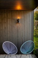 LUTEC 5206701012 BRUND exteriérové nástěnné svítidlo GU10 2x15W IP44 matná černá