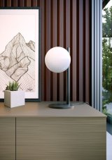 REDO 01-2650 TALIS stolní lampička V350mm 1xE14 černá, bílá