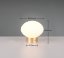 TRIO Reality R57771101 EARL dotyková stolná lampička SMD LED 1,5W/100lm 3000K mosadzná matná, biela matná, nabíjateľná batéria, USB-C port