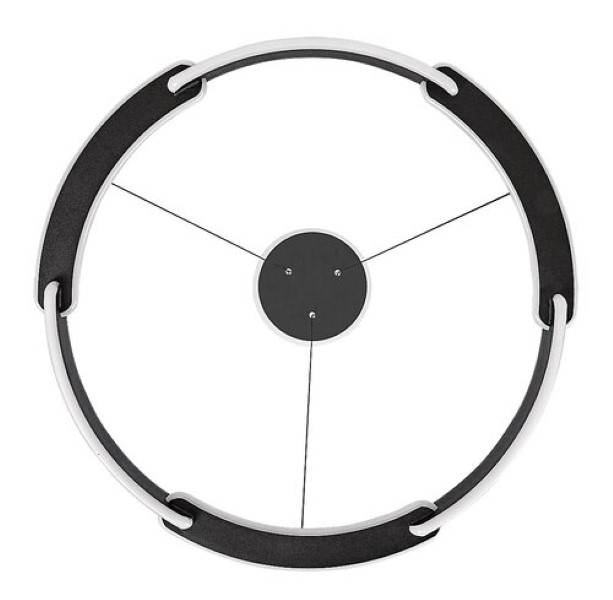 RABALUX 72229 Sindri závesné svietidlo D600mm LED 45W/3200lm 3000+4000K čierna, biela, DIP switch