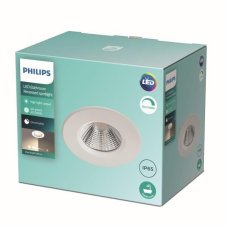 Philips Dive LED SL261 Zápustné svítidlo do koupelny kruhové 5,5W/350lm 85mm 2700K IP65 bílá