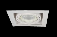 AZzardo AZ2870 Technoline NOVA WHITE / WHITE zápustné svítidlo 1xES111 / GU10 50 / 40W IP20 bílá / bílá