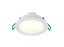 SYLVANIA 0090089 SylSpot zápustné svietidlo D87mm LED 4,8W 420lm 4000K IP44/20 biela
