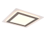 TRIO 641510207 MORGAN stropní svítidlo SMD LED 450x450mm 46W/6000lm 2700-6500K matný nikl, stmívatelné, dálkový ovladač