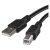 Nabíjací a dátový kábel USB 2.0 USB-A/USB-B 2m čierna EMOS S70202