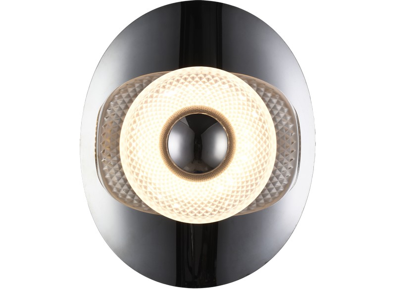 LED nástěnné svítidlo 800 lm 3000K černé Zuma Line DIOP MB2293-1S-3BCT