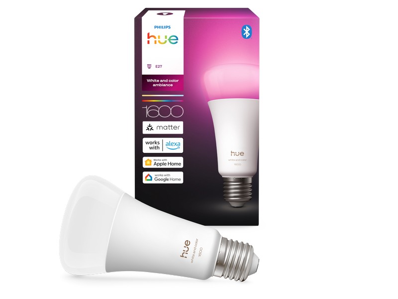 8720169364226 Philips Hue White and color Ambiance LED žiarovka E27 11,8W/1600lm 1000-20000K+RGB biela
