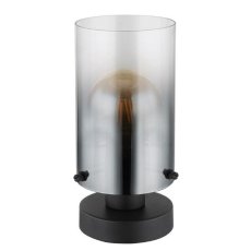 GLOBO 15907T FLORENTINA stolná lampička V263mm 1xE27 čierna, dymová