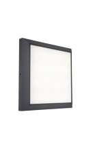 LUTEC 5102101118 HELENA exteriérové ​​nástěnné svítidlo LED 21,5W 1500lm 4000K IP54 tmavá šedá