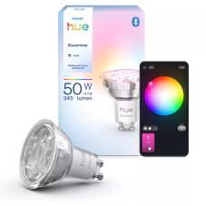 LED žárovka GU10 5W 345lm 2200–6500K biela Philips HUE Essential White and Color Ambiance 8720169392427