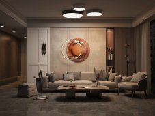 Immax 07023L-15 NEO RONDATE stropní svítidlo LED D150mm 12W/840lm 2700-6500K černá