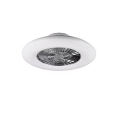 R62402106 TRIO RL Visby stropní LED svítidlo s ventilátorem 40W 4000lm 3000-6000K IP20 bílá s dálkovým ovládáním