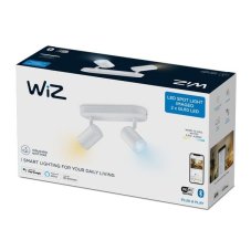 Philips WiZ Tunable white 8719514551770 IMAGEO bodové svítidlo 2xGU10 10W/700lm 2700-6500K bílá stmívatelné