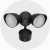 Venkovní osvětlení s kamerou