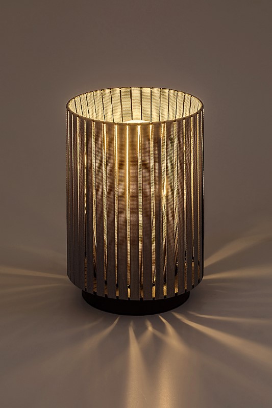 RABALUX 74212 Revan stolná lampička D150mm 1xE27 čierna, šedá