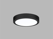 LED2 5233953 KERY exteriérové stropní svítidlo LED se senzorem D275mm 18W/1950lm 3000K/4000K/5700K IP65 černá
