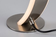 RABALUX 74196 Jarnelle stolná lampička LED 12W/850lm 3000K saténová chrómová, biela