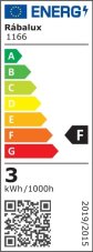 RABALUX 1166 Lite LED výklopné zápustné svietidlo 3-set