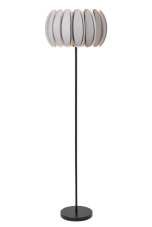 LUCIDE 34745/81/36 SPENCER stojacia lampa V1560mm 1xE27 čierna, šedá