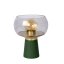 LUCIDE 05540/01/33 FARRIS stolná lampička V280mm 1xE27 zelená, dymová