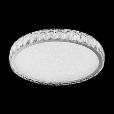 LUXERA 62424 GIRO stropní svítidlo 800 mm LED / 60W, 3000K, D800, CHRO / CRYSTAL