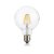 Ideal Lux 101323 LED žárovka E27 Filament G95 8W/860lm 3000K průhledná, globe