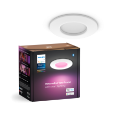 Philips Hue White and color ambiance 8720169264090 Slim downlight S zápustné svietidlo D90mm LED 8,3W/1000lm 2200-6500K+RGB IP44 biela