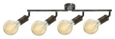 RABALUX 3217 Fidel stropné bodové svietidlo/spot 4xE27 zlatá patina