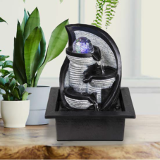 GLOBO 93022 ALBERT dekoračné svietidlo fontána 4xLED 0,13W RGB (farebné LED-diódy)