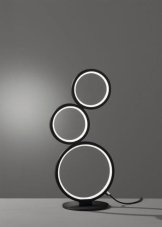 TRIO 522610332 Rondo Stolní lampa 207mm LED 1X17W / 1500lm 3000K Matná černá