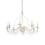 Závěsné svítidlo / Luster Ideal lux 005898 CORTE SP8 BIANCO ANTICO 8xE14 40W