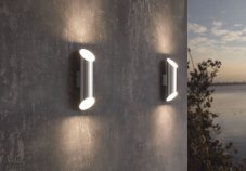 Eglo 94803 AGOLADA LED nástěnné exteriérové svítidlo 2x3,7W=640lm IP44