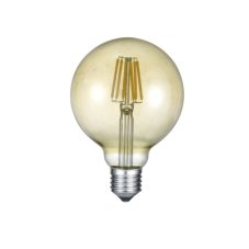TRIO 988-679 GLOBE LED žárovka filament E27 6W/660lm 2700K D95mm G95 jantarová