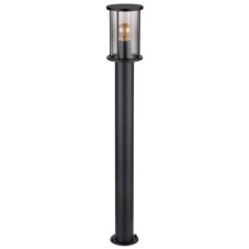 GLOBO 31363 GRACEY vonkajšie stojanové svietidlo/stĺpik V1000mm 1xE27 IP54 matná čierna, dymová