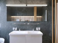 LED2 4070955 TONDA 120 nástenné svietidlo LED 24W/1920lm 3000K/4000K IP44