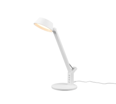TRIO 523090131 AVA stolové svítidlo LED 5W/600lm 3000+4000+6300K matná bílá, USB nabíjení, stmívatelné
