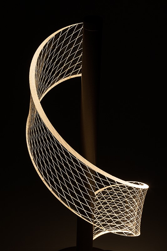 RABALUX 74416 Zofrael stolná lampička V335mm LED 6W/990/450lm 3000K zlatá, priehľadná