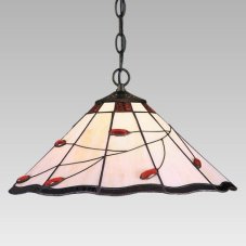 PREZENT 172 TIFFANY závěsné svítidlo 410 mm 2xE27 / 60W