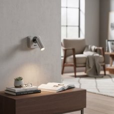 Ideal Lux 260679 BEAN nástenné bodové svietidlo LED 3,5W/220lm 3000K nikel