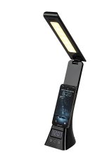 Stolové svietidlo LED 3000 / 4000 / 6500K čierna IP20 Rabalux SERILO 74036