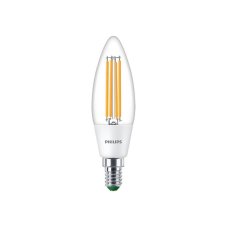Philips 8719514435759 LED žárovka E14 2,3W/40W 485lm 3000K B35 filament svíčka  A-class
