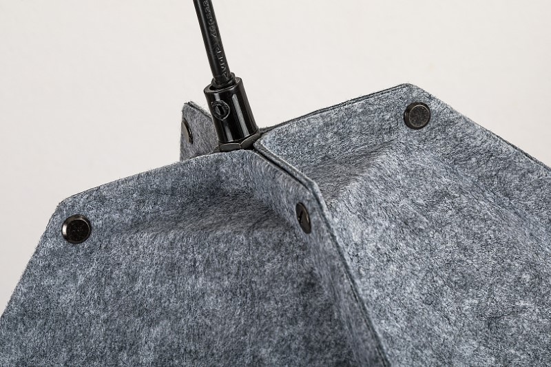 RABALUX 72000 Lomiro závesné svietidlo D440mm 1xE27 šedá