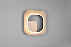 TRIO 242910180 LUGO nástěnné svítidlo SMD LED 12W/1450lm 3000K černá, zlatá, switchdimmer