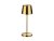 Ideal lux 346939 CUTE vonkajšia dotyková stolná lampička V208mm LED 3W 220/110lm 2200-2700K IP65 zlatá, nabíjacia stanica