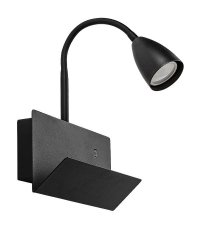 RABALUX 71089 Tacito nástěnné svítidlo s vypínačem 1xGU10 černá, bílá, USB port