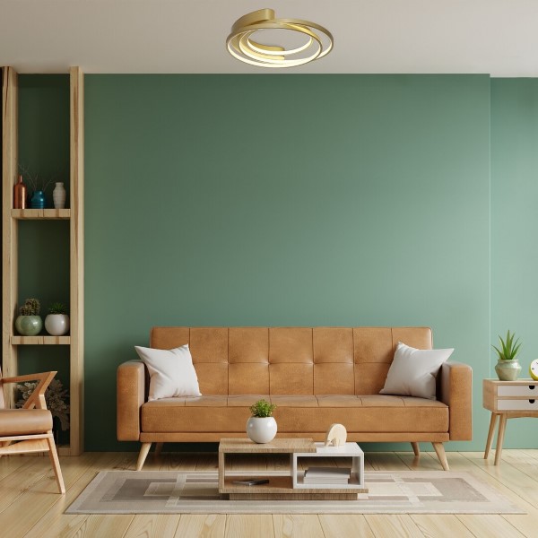 RABALUX 71288 Holize stropní svítidlo LED 50W/3400lm 4000K zlatá, bílá