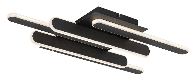 RABALUX 71050 Sindri stropné svietidlo LED 36W/1900lm 3000+4000K čierna, biela